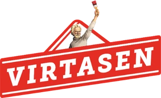 Virtasen maalitehdas logo