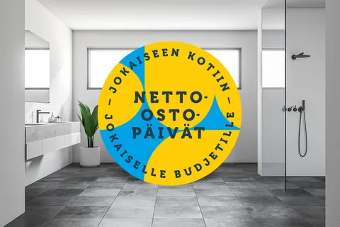Kuopion Värisilmän Netto-ostopäivät 20.–26.1.2025 – pintamateriaalit huipputarjouksilla!